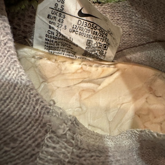 Nike Space Hippie 01 Grey Volt 9.5 - Picture 5 of 8